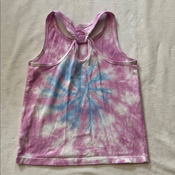 Cat & Jack Pink and Blue Tie-Dye Tank Top - Picture 2 of 3
